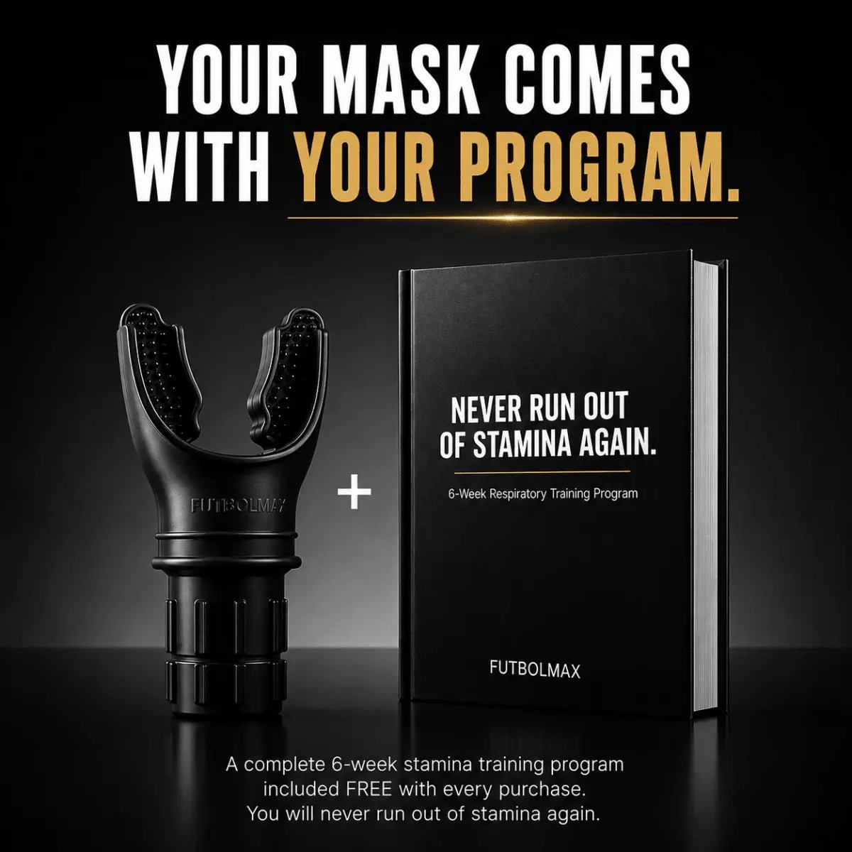 90-MINUTE MASK - FUTBOLMAX LLC