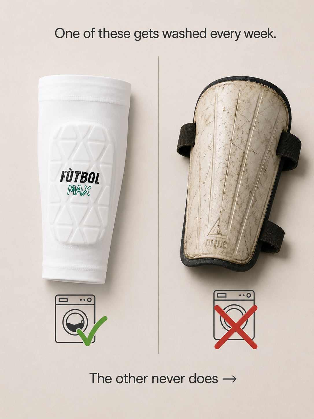 The Washable Shin Pad